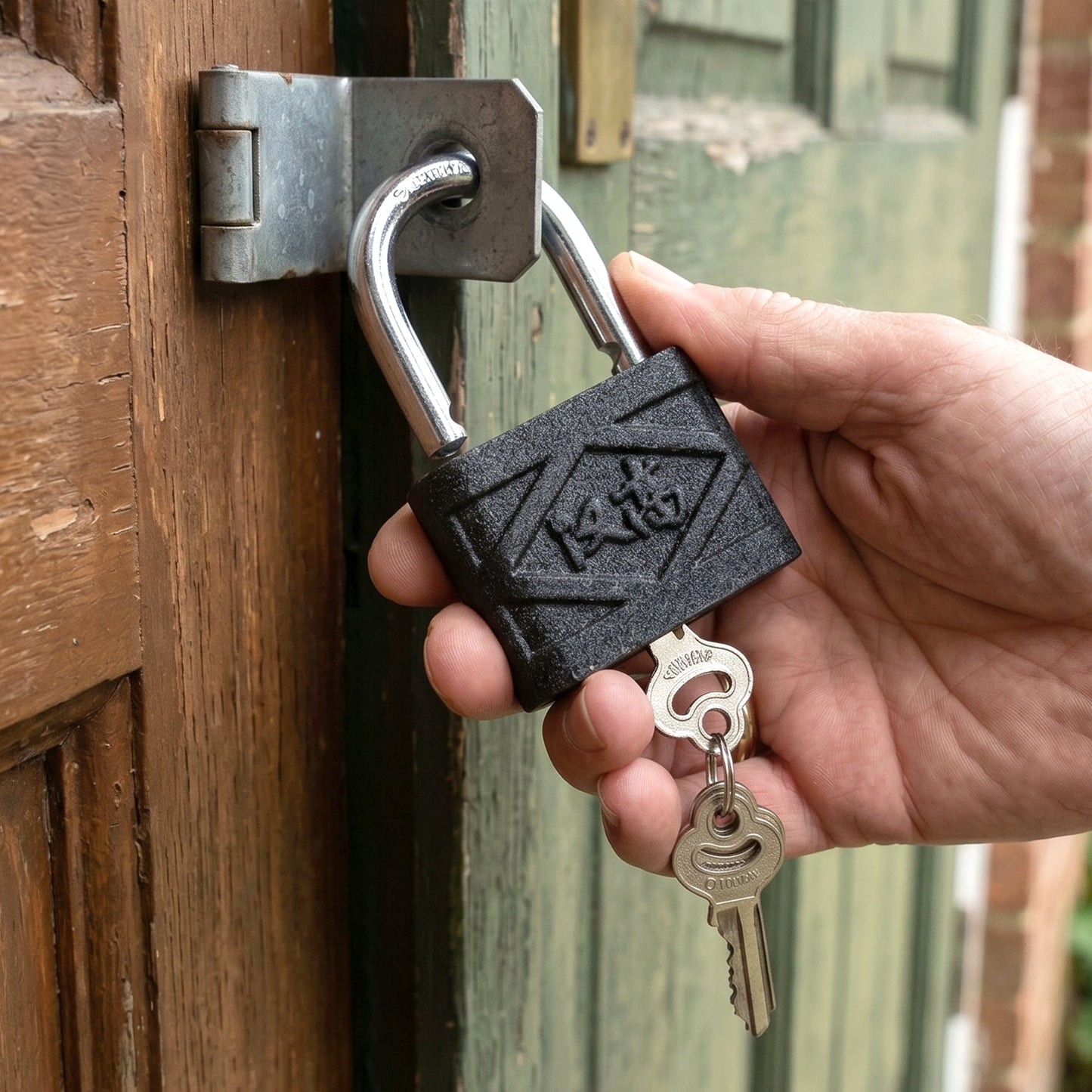 Heavy Duty 60mm Iron Pad Lock with 3 Keys