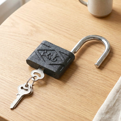 Heavy Duty 60mm Iron Pad Lock with 3 Keys