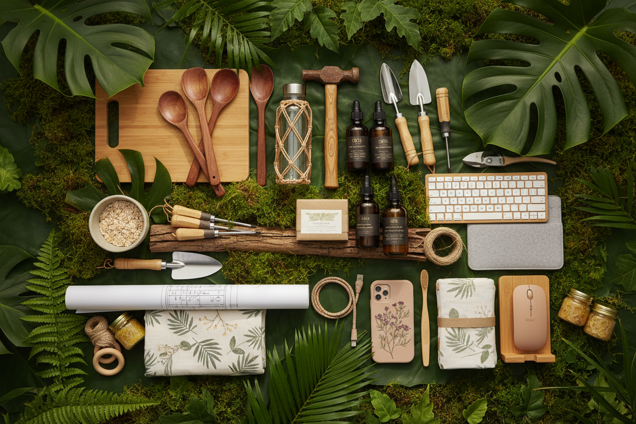 Nature Organic Product Collage
